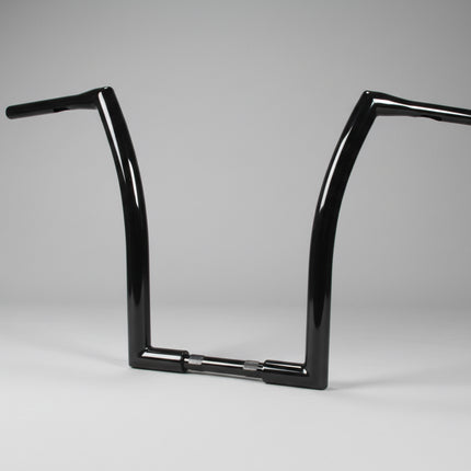 DNA 18” Wide Monster Ape Hanger Bars Gloss Black 1-1/2” Harley M-HB-4008BK
