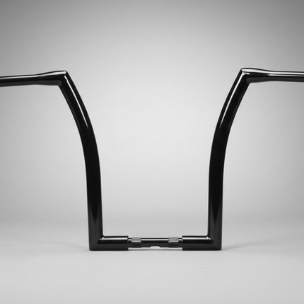 DNA 18” Wide Monster Ape Hanger Bars Gloss Black 1-1/2” Harley M-HB-4008BK