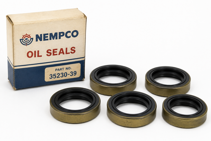 Harley 4-Speed Transmission Main Drive Gear Oil Seals 35230-39 NEMPCO NOS 5-Pack photo 1