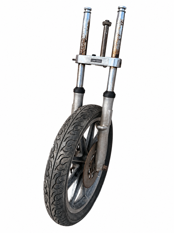 Harley FXS Low Rider 35mm Front End Fork Assembly Triple Tree Mag Wheel