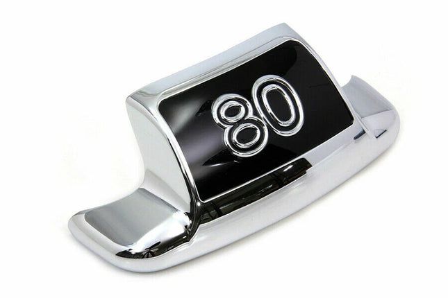 Chrome Rear Fender Tip 80 with Inlay for Harley Davidson by V-Twin