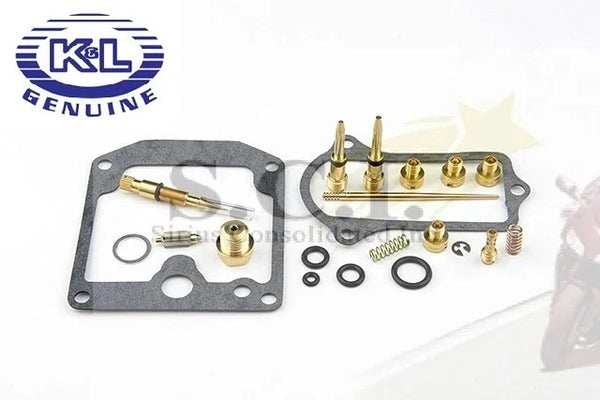 KAWASAKI KZ650 KZ650SR KZ650D1 KZ650D2 K&L CARBURETOR REBUILD KITS 1977 - 78 x 4