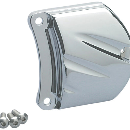 New Harley 1990-2014 Chrome Starter Solenoid End Cover Kit | Kuryakyn 9050 Bolts