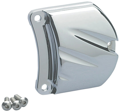 New Harley 1990-2014 Chrome Starter Solenoid End Cover Kit | Kuryakyn 9050 Bolts photo 1