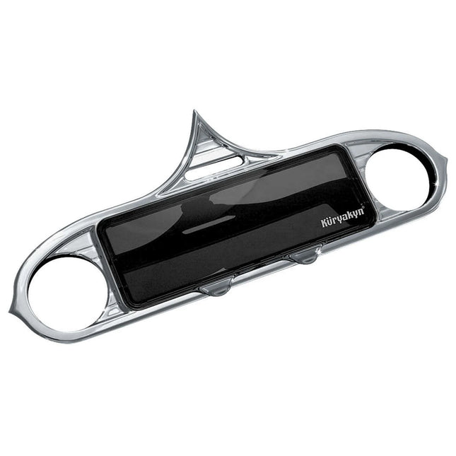 NEW Kuryakyn 3765 Chrome Stereo Accent Fits Harley Honda Yamaha 1986-2019