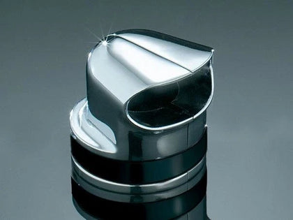 Harley 1998-2016 Touring Dyna Chrome Frog Mouth Neutral Switch Cover | Kuryakyn 2025 photo 1
