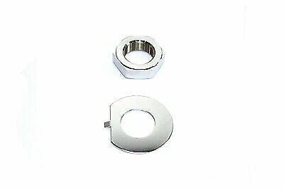 Fork Stem Chrome Nut Lock Washer Kit Harley FL FXST FLST 1960-1999 OEM