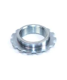 V-Twin Harley Triple Tree Top Bearing Adjusting Nut Zinc 24-0278 48330-48B