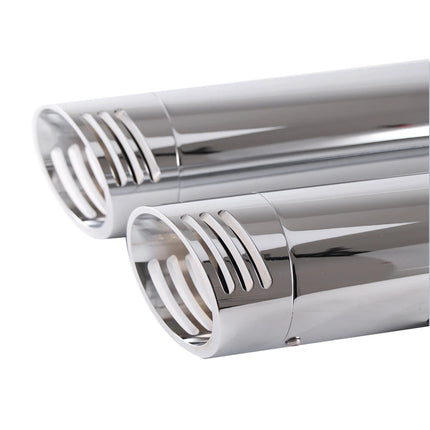 SHARKROAD 4.5” Slip-On Mufflers Harley Touring 2017-Up Road Glide Exhaust