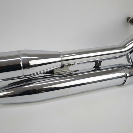 1998-2009 Yamaha V Star 650 XVS650 OEM Complete Factory Exhaust System Clean