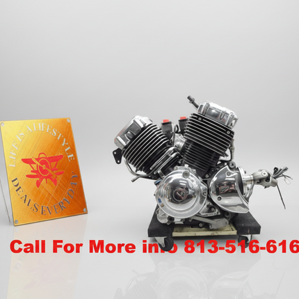 2004–2016 Yamaha VSTAR 650 XVS650 Engine Motor 4,766 Miles Tested Warranty