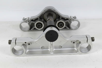 Yamaha VSTAR 650 XVS650 Triple Tree Steering Stem Fork Clamp Upper Lower Clean photo 2